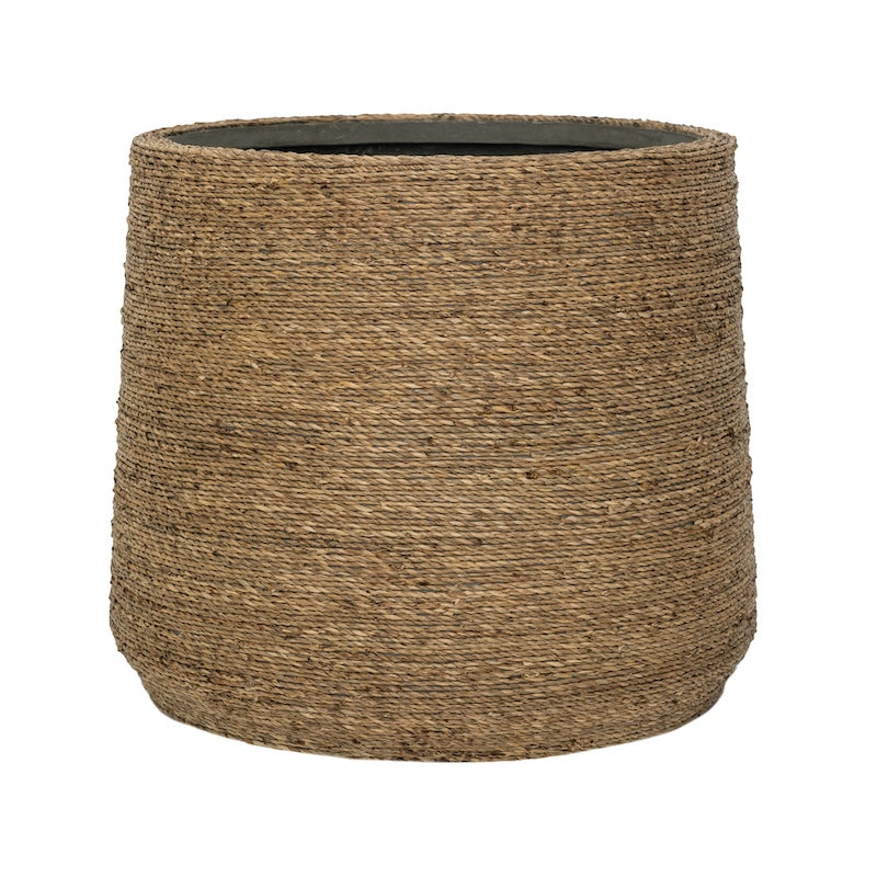 Straw Grass Fiberstone Planter